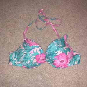 Push Up Swim Top